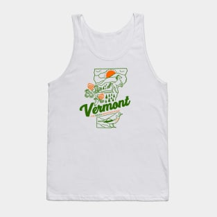 Vermont Green State Tank Top